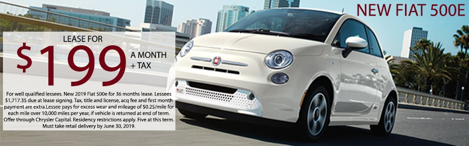 fiat 500e lease deals bay area